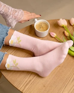 Chaussettes - Rose